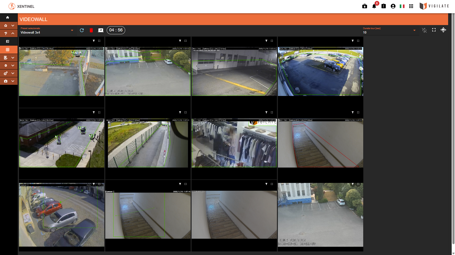 Xentinel-videowall